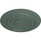 Ekena Millwork Oldham Ceiling Medallion (Fits Canopies up to 8 5/8"), Hand-Painted Cloud Burst, 18"OD x 1 1/4"P CM18OLCBF - alternate 3